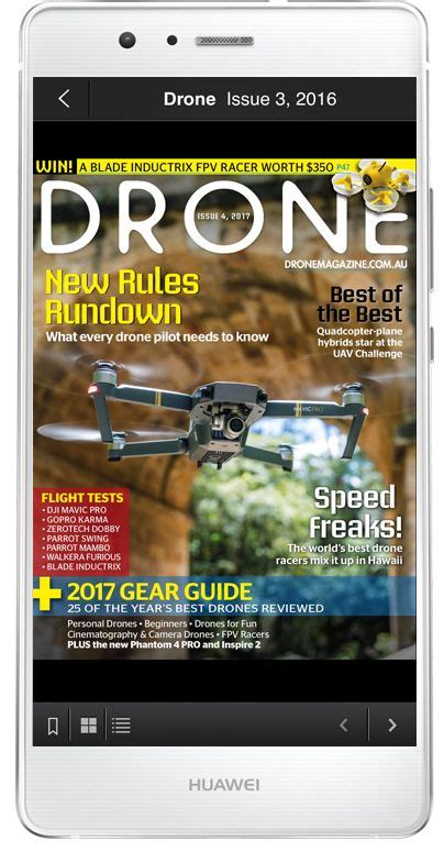 drone magazine  android device zinio drone uav drone pilot