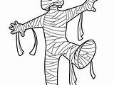 Mummy Egyptian Coloring Pages Getdrawings sketch template