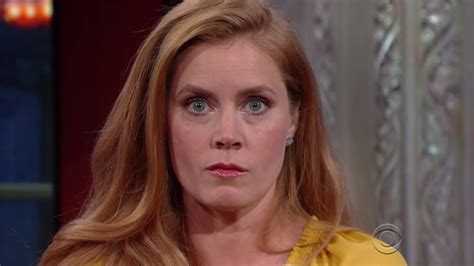 amy adams lets her face do the acting in eyebrow theater with stephen colbert hollywood reporter
