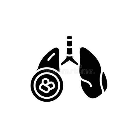 tuberculosis  icon isolated vector element stock vector