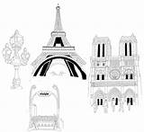 Eiffelturm Adulte Ausmalen Colorier Adultes Monuments Pont Difficiles Erwachsene Beaucoup Bilder Loisirs Détails Créatifs Joli sketch template