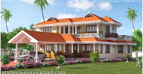 kerala style home plan  sqft plan