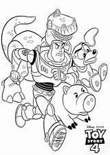 Toy Story Coloring Pages Characters Disney Choose Board sketch template