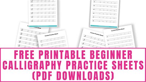 printable calligraphy practice sheets  printable form
