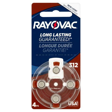 rayovac hearing aid batteries size   ct walmartcom