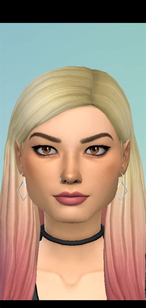 my sim based on maeve wiley in sex education i love how