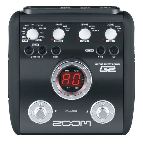 guitar effects pedal zoom