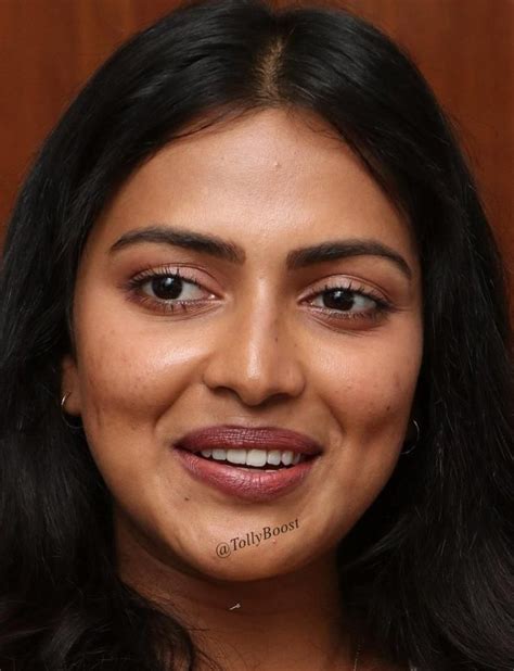 Glamorous Indian Girl Amala Paul Oily Face Closeup Nose Pin Stills