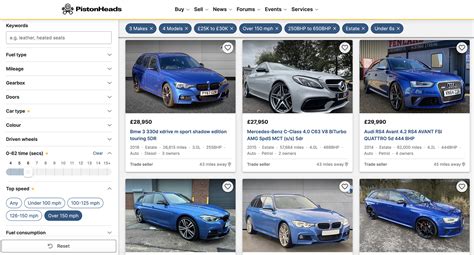 platform pistonheads launches updated classified site  improved experience car