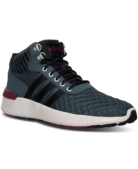 adidas mens neo lite racer mid casual sneakers  finish  adidas sneakers mens casual