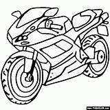 Coloring Bike Pages Dirt Bikes Ducati Motor Motorcycle Sportbike Online Harley Davidson Motorbike Thecolor Motorcycles Toddlers Kids Drawing Motocross Motorbikes sketch template