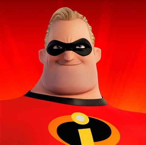 mr incredible bob parr ~ the incredibles 2004 comics cinéma