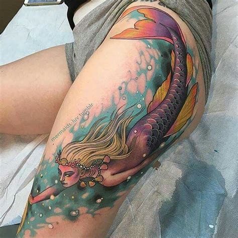 Pin By Shanna Henry On Ocean Ink Mermaid Tattoo Designs Mermaid