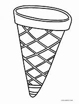 Cone Helado Sorvete Icecream Cool2bkids Getcolorings Cono Eistüte Eis Eiscreme Triangle Ausmalen Bilder sketch template