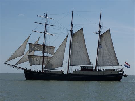 ijsselmeer dutch ships sailing tall ships