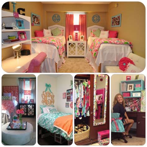 dream lilly pulitzer themed dorm dorm room dorm house design