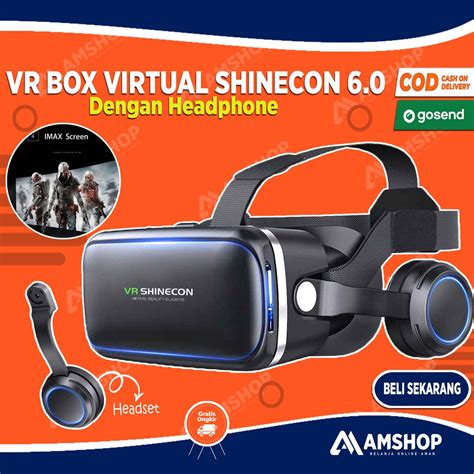 Jual Vr Box Virtual Shinecon 6 0 Vr Box Virtual Reality Dengan