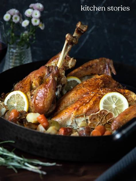 Spatchcocked Turkey With Anise And Herbs Recipe With Video