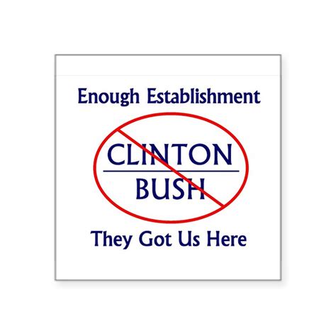 bush  clinton sticker  pathwayspress