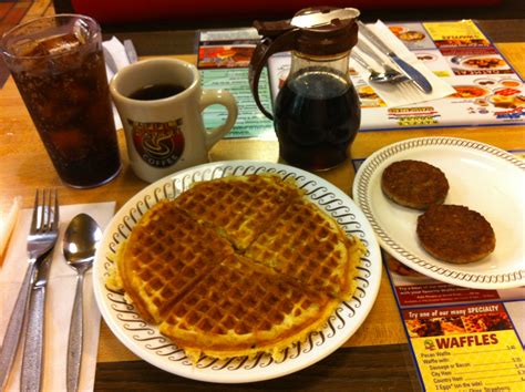 road trip small town breakfast  waffle house points miles martinis