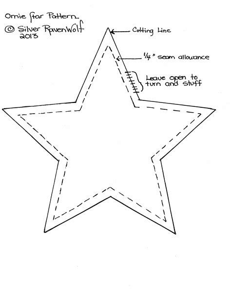 star template  printable