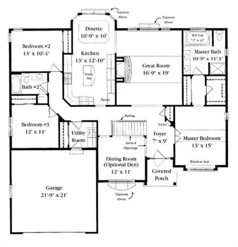 elegant  square foot ranch house plans  home plans design