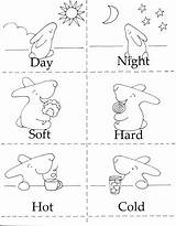 Opposites Pages Worksheets Preschoolers Concepts Getdrawings Antonyms Coloriage Sponsored sketch template