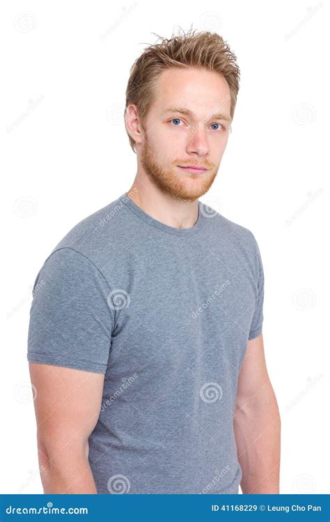 Caucasian Man Stock Image Image Of Person Male Attractive 41168229