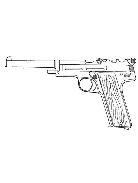 gun coloring pages  printable coloring pages  kids pin  yum