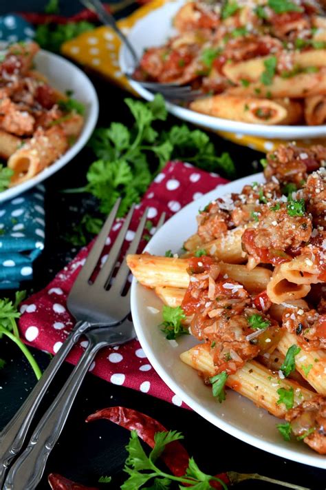 spicy italian sausage penne pasta lord byron s kitchen