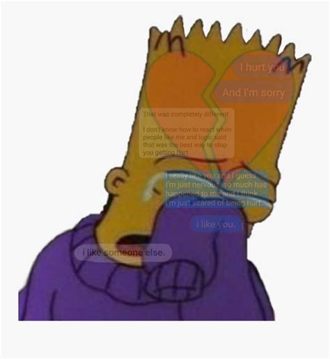 Sad Text Bart Broken Brokenheart Aesthetic Bart