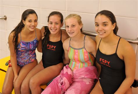 fanwood scotch plains ymca girls black swim team wins first dual meet