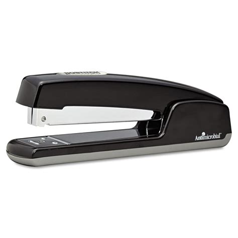 stanley bostitch professional antimicrobial executive stapler  sheet capacity black
