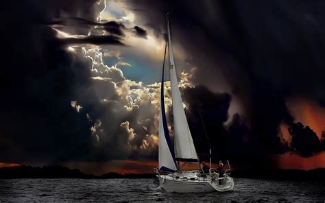 godtoldmetonoise sailing  night