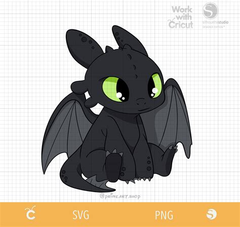 layered svg clipart   train  dragon toothless svg light fury