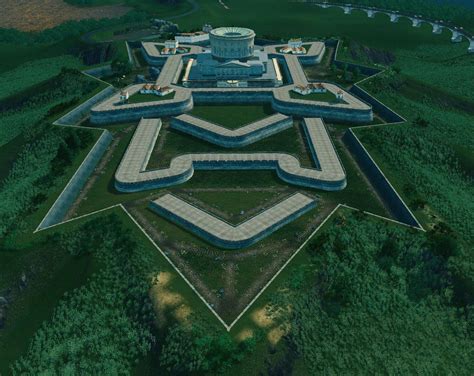 completed star fort rcitiesskylines