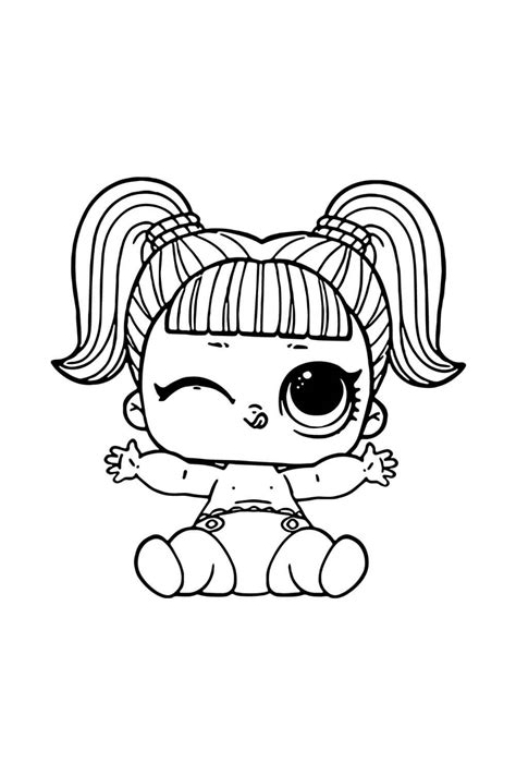 lol doll unicorn coloring page lol dolls coloring pages  coloring