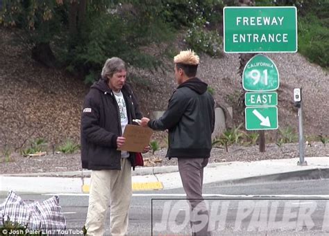 was viral video of homeless man spending 100 on food for his beggar friends a hoax daily
