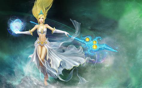 Janna The Storms Fury From League Of Legends Game Art Hq