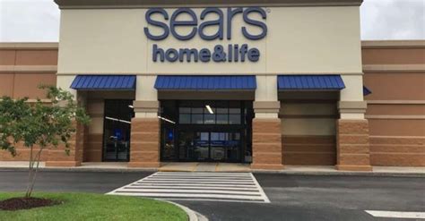 sign   side   building  grand opening    sears home life store
