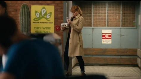 The Trench Coat Beige Worn By Claire Dearing Bryce Dallas Howard In