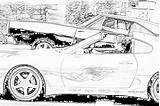 Furious Fast Coloring Pages Filminspector Gary Scott Created Series sketch template