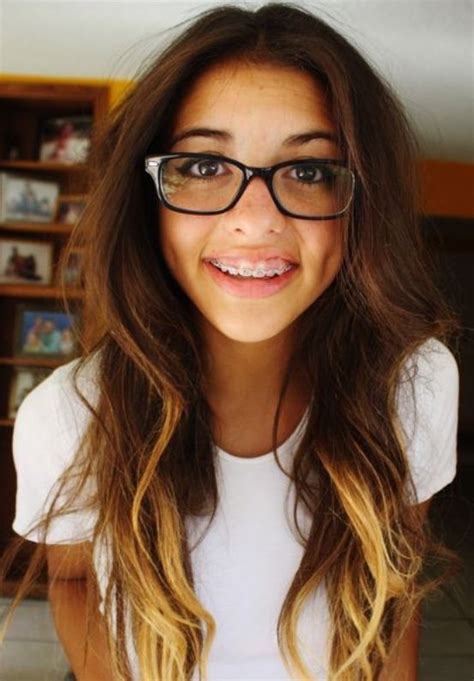 Girls With Braces And Glasses Are Beautiful 😍💙🤓 Makeup In 2018