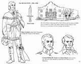 Alamo Defenders Heroic Bless Brave sketch template