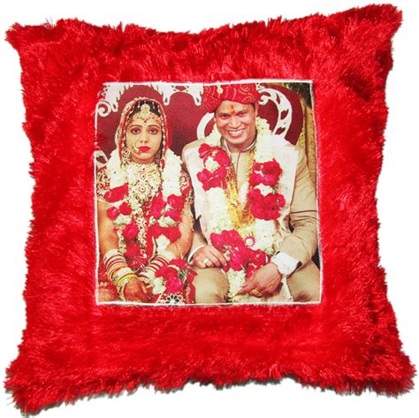 Red Fur Led Sublimation Cushion Size 16x16 Rs 160 Piece Id