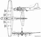 17 Boeing Fortress Flying Drawing Blueprints Three Blueprint 17e Ww2 Usa Planes Plane Bomber Blueprintbox Plans 1939 Build Log 1000 sketch template