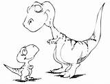 Coloring Pages Dinosaur Kids Boys sketch template
