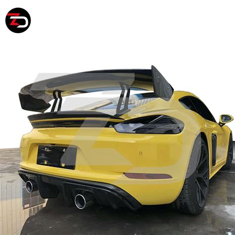 gt style body kit   cayman gts boxster   bumper diffuser side scoop  side skirt