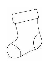 Stocking Ornament sketch template