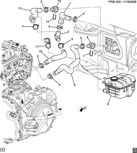 chevy cruze engine parts diagram heat exchanger spare parts